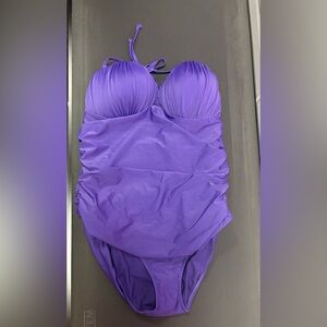 Old Navy Purple One Piece Swimsuit *New*